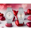 PAREJA RELOJES TISSOT PRX ESFERA PLATEADA