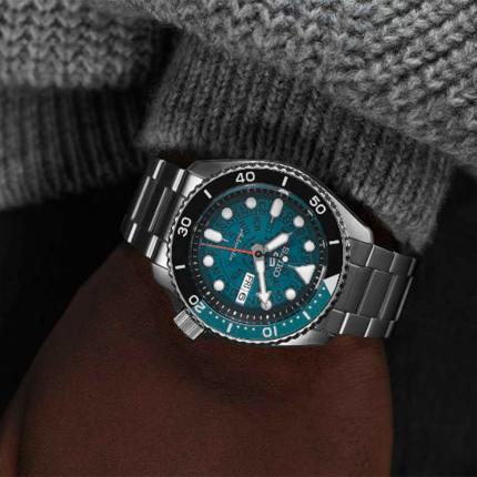 SEIKO 5 SPORTS STYLE SKX TRANSLUCIDA AZUL SRPJ45K1 45,50MM