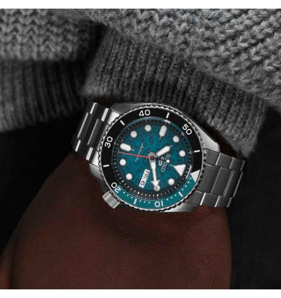 SEIKO 5 SPORTS STYLE SKX TRANSLUCIDA AZUL SRPJ45K1 45,50MM