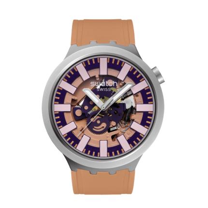 SWATCH BIG BOLD IRONY TERRACOTTA TIDE 47MM SB07S119