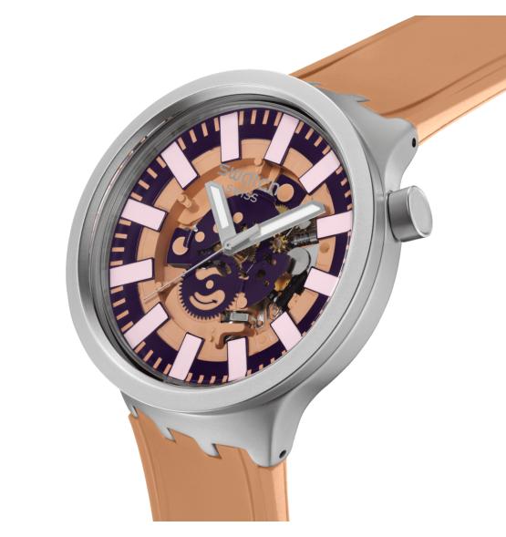 SWATCH BIG BOLD IRONY TERRACOTTA TIDE 47MM SB07S119