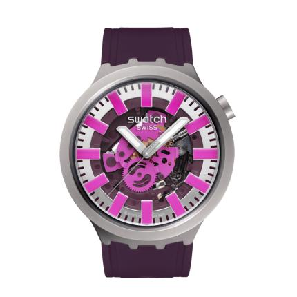 SWATCH BIG BOLD IRONY AUDACIOUS ACAI 47MM SB07S120