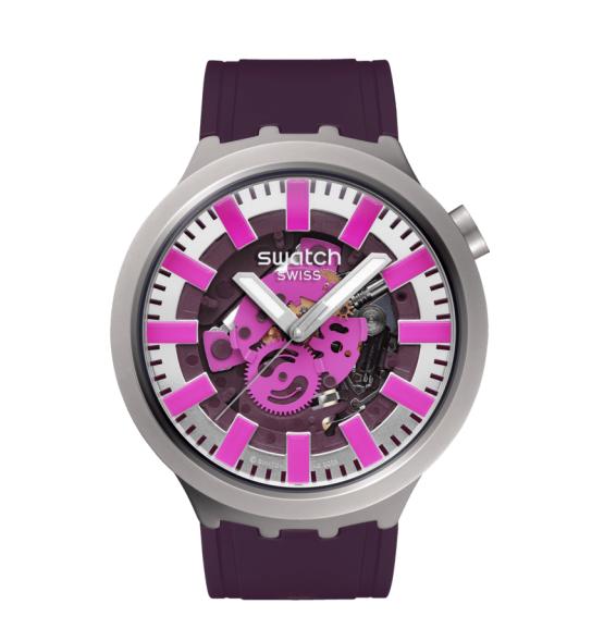 SWATCH BIG BOLD IRONY AUDACIOUS ACAI 47MM SB07S120