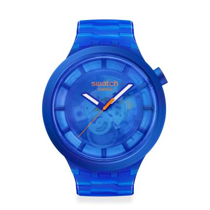 SWATCH BIG BOLD NAVY JOY 47MM SB05N116