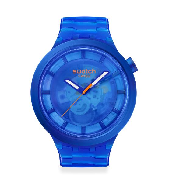 SWATCH BIG BOLD NAVY JOY 47MM SB05N116