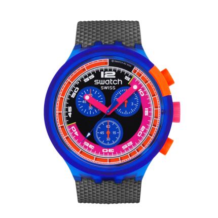 SWATCH BIG BOLD NEON PARTY TO THE MAX 47MM SB06N102