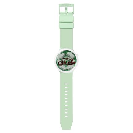 SWATCH BIG BOLD UP IN SMOKE 47MM SB03Z103