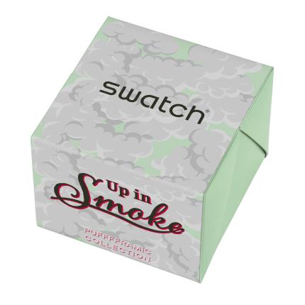 SWATCH BIG BOLD UP IN SMOKE 47MM SB03Z103