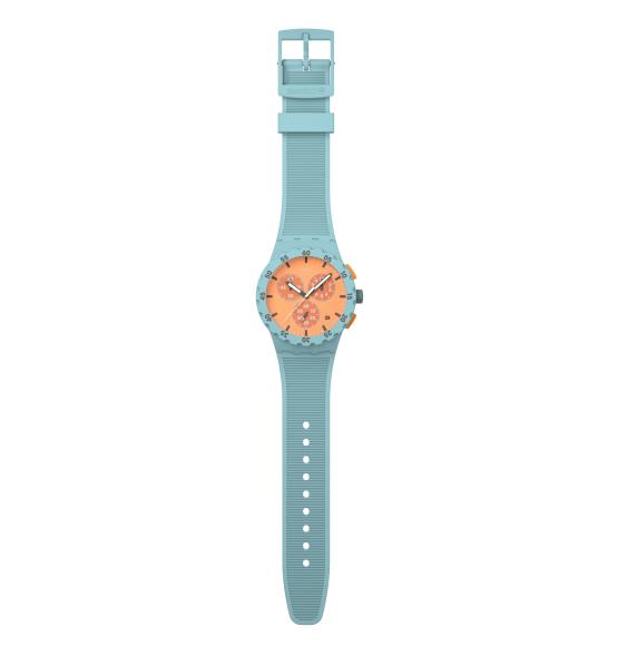 SWATCH CHRONO PLASTIC JUICY APRICOTE 42MM SUSL401