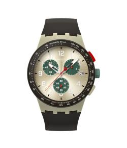 SWATCH CHRONO PLASTIC OBSIDIAN INK 42MM SUST402