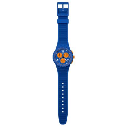 SWATCH CHRONO PLASTIC PRIMARILY BLUE 42MM SUSN419