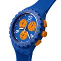 SWATCH CHRONO PLASTIC PRIMARILY BLUE 42MM SUSN419