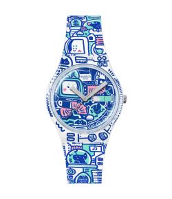 SWATCH GENT B-BOT 34MM SO28Z702