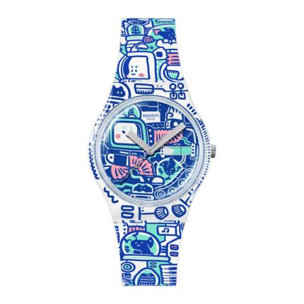 SWATCH GENT B-BOT 34MM SO28Z702