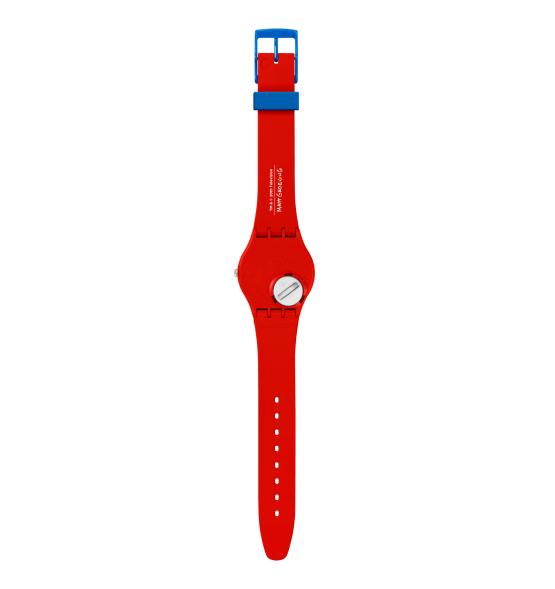 SWATCH GENT LITTLE LADY LIBERTY 34MM SO28Z120