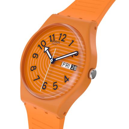 SWATCH GENT TRENDY LINES IN SIENNA 34MM SO28O703