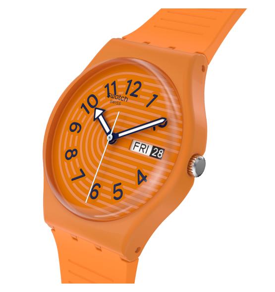 SWATCH GENT TRENDY LINES IN SIENNA 34MM SO28O703