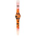 SWATCH NEW GENT BARNS-GRAHAM'S ORANGE AND RED ON PINK 41MM SUOZ3