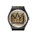 SWATCH NEW GENT UNTITLED BY JEAN-MICHEL BASQUIAT 41MM SUOZ355