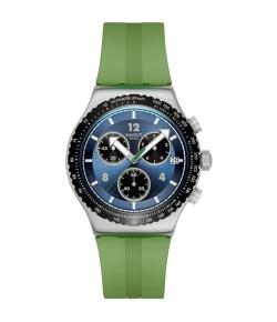 SWATCH NEW IRONY CHRONO DUSK THRU THE LEAVES 43MM YVS531